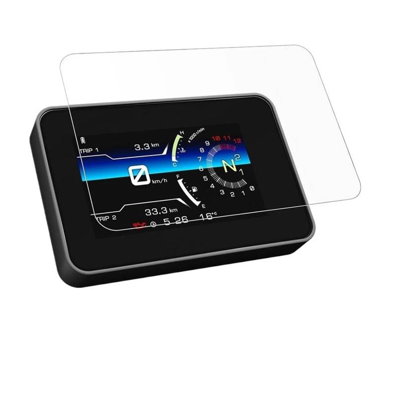 CEIKOPQS Motorrad Cluster Kratzschutzfolie Für MT-07 Für MT07 Für MT 07 2023 Zubehör Dashboard Screen Protector Motorrad Scratch Cluster Instrument Film von CEIKOPQS