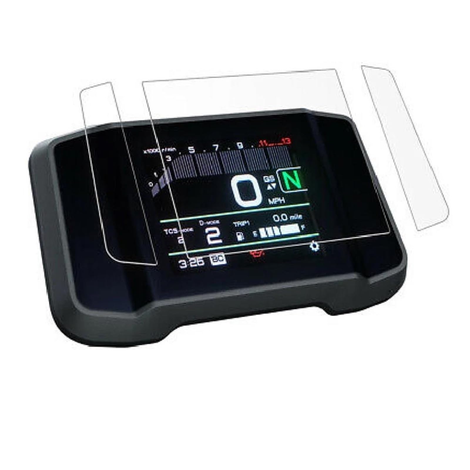 CEIKOPQS Motorrad Cluster Kratzschutzfolie Für MT09 Für MT-09 Für MT 09 SP FZ-09 2021 2022 Motorrad Instrument Dashboard Tacho Schutz Film Bildschirm(X5) von CEIKOPQS