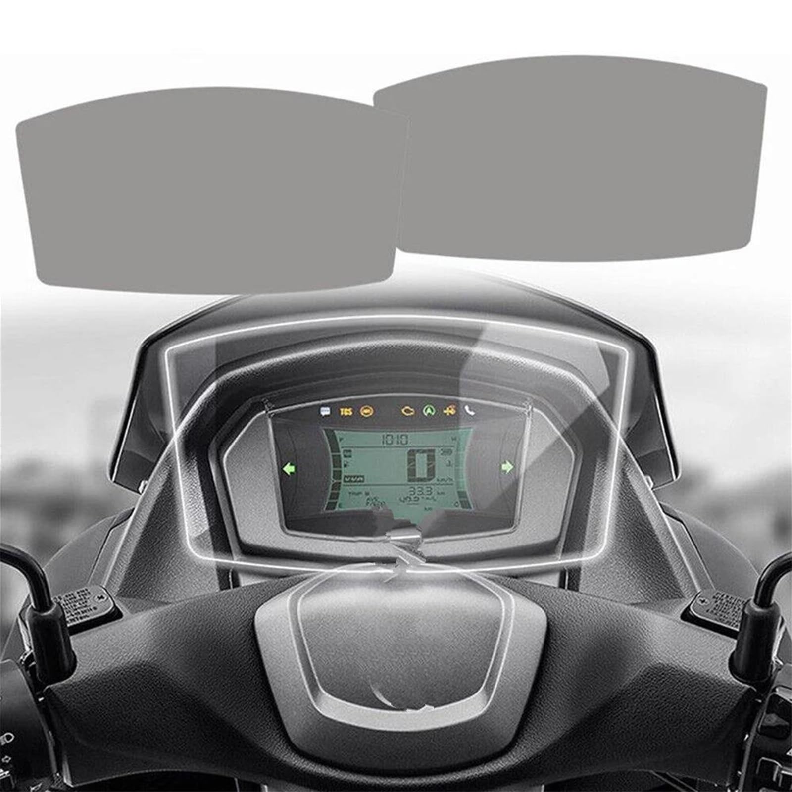 CEIKOPQS Motorrad Cluster Kratzschutzfolie Für NMAX 155 Für NMAX155 2021 2020 2022 Motorrad Instrument Dashboard Cluster Scratch Schutz Film Screen Protector(X2) von CEIKOPQS