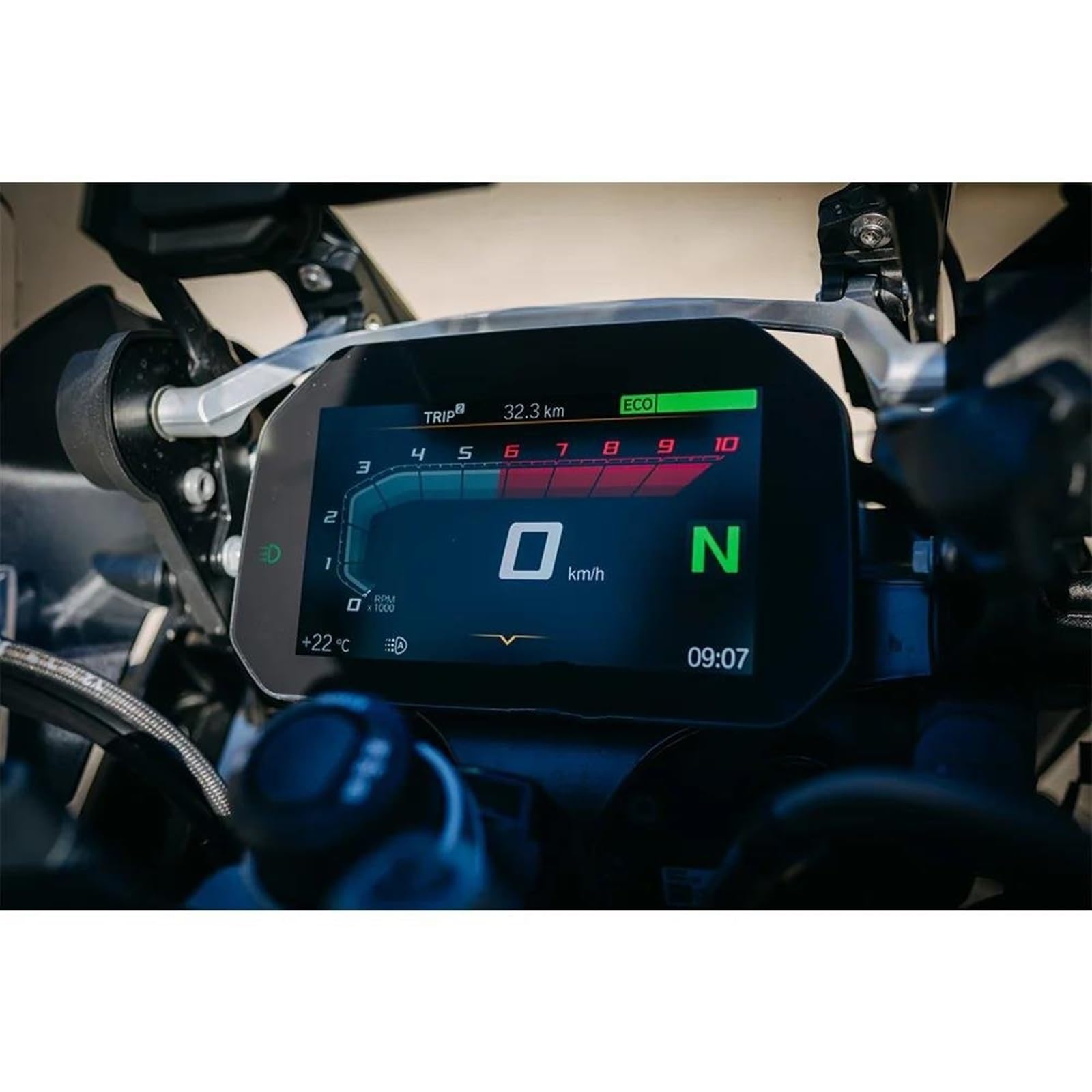 CEIKOPQS Motorrad Cluster Kratzschutzfolie Für R1250GS Für R 1250 GS Für R1250 GS Motorrad Dashboard Screen Protector TPU Instrument Film Teile von CEIKOPQS