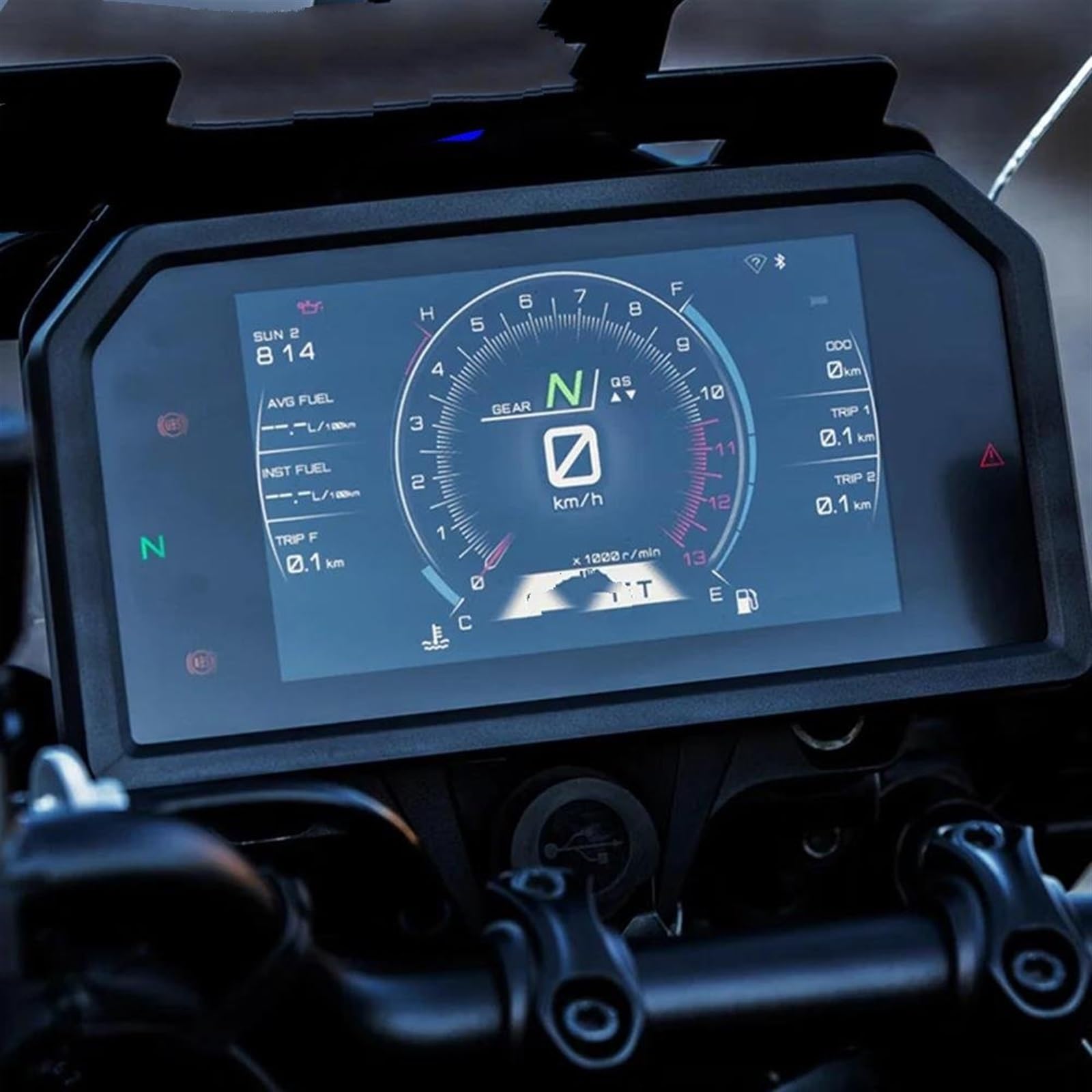 CEIKOPQS Motorrad Cluster Kratzschutzfolie Für Tracer9 Für Tracer 9 Für Tracer-9 GT + 2023 Motorrad Scratch Cluster Screen Dashboard Schutz Instrument Film(X4) von CEIKOPQS