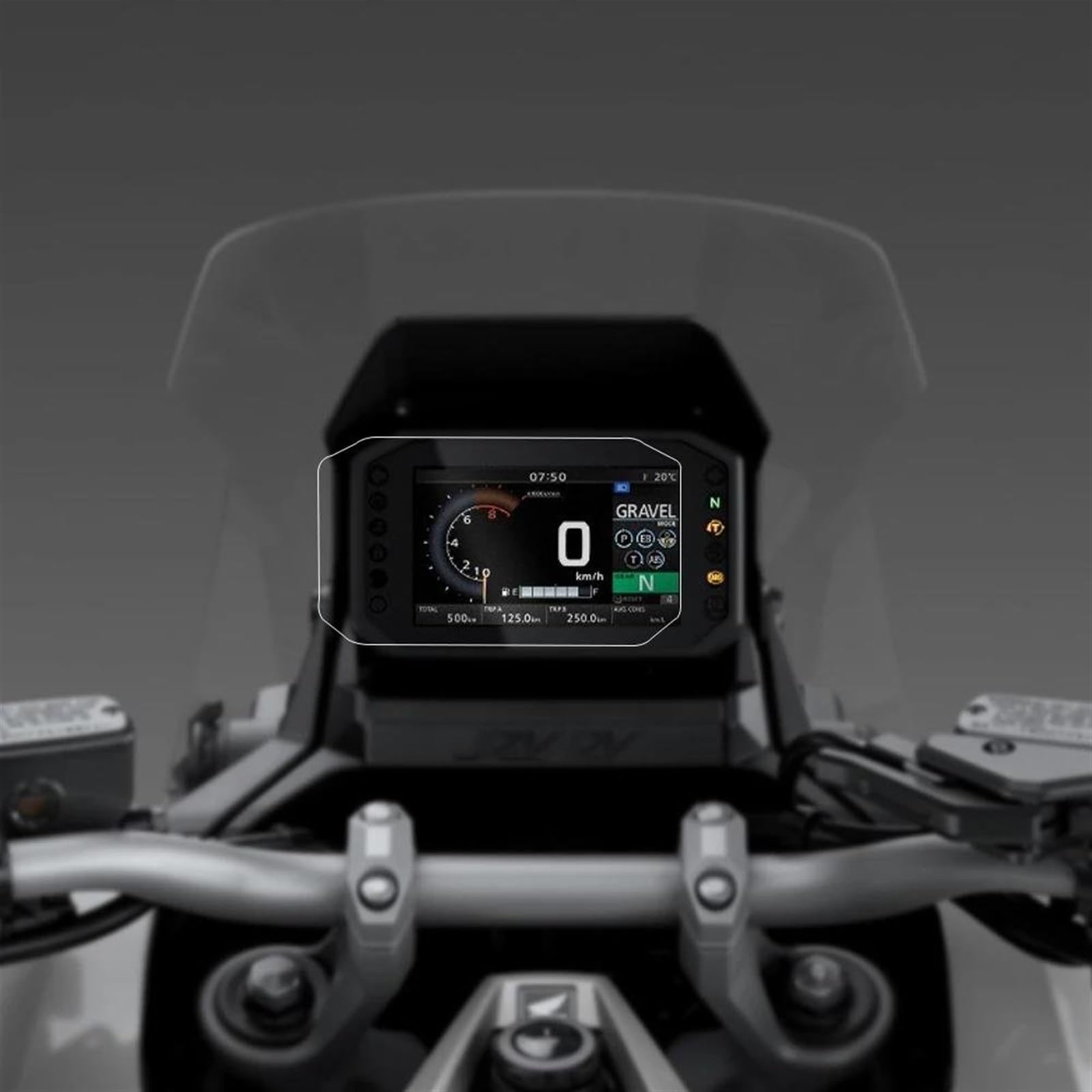 CEIKOPQS Motorrad Cluster Kratzschutzfolie Für Xadv 750 Für XADV750 2021 Motorrad Zubehör Scratch Cluster Schutz Instrument Film Screen-Dashboard(X4) von CEIKOPQS