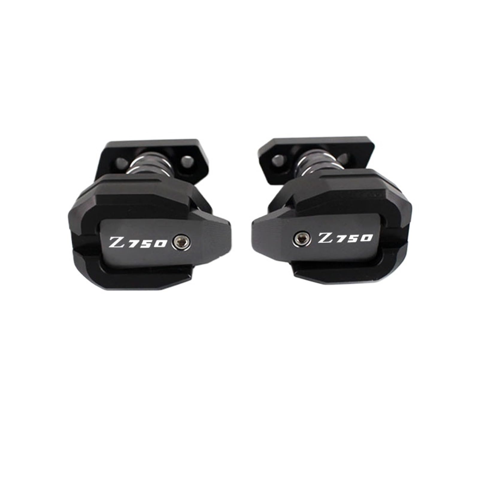 CEIKOPQS Motorrad-Rahmenschieber Für Z750 Z 750 2007-2013 2012 Motorrad Absturzsicherung Rahmen Slider Verkleidung Schutz Stoßstange Pad Passt Motorrad Frame Slide(Gray) von CEIKOPQS