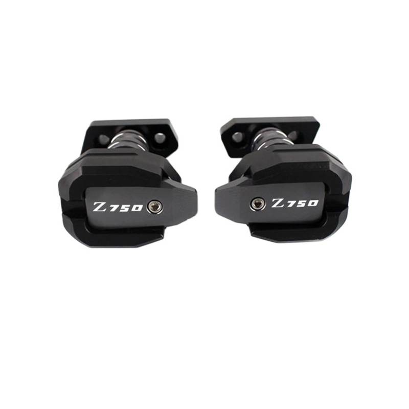 CEIKOPQS Motorrad-Rahmenschieber Für Z750 Z 750 2007-2013 2012 Motorrad Absturzsicherung Rahmen Slider Verkleidung Schutz Stoßstange Pad Passt Motorrad Frame Slide(Gray) von CEIKOPQS