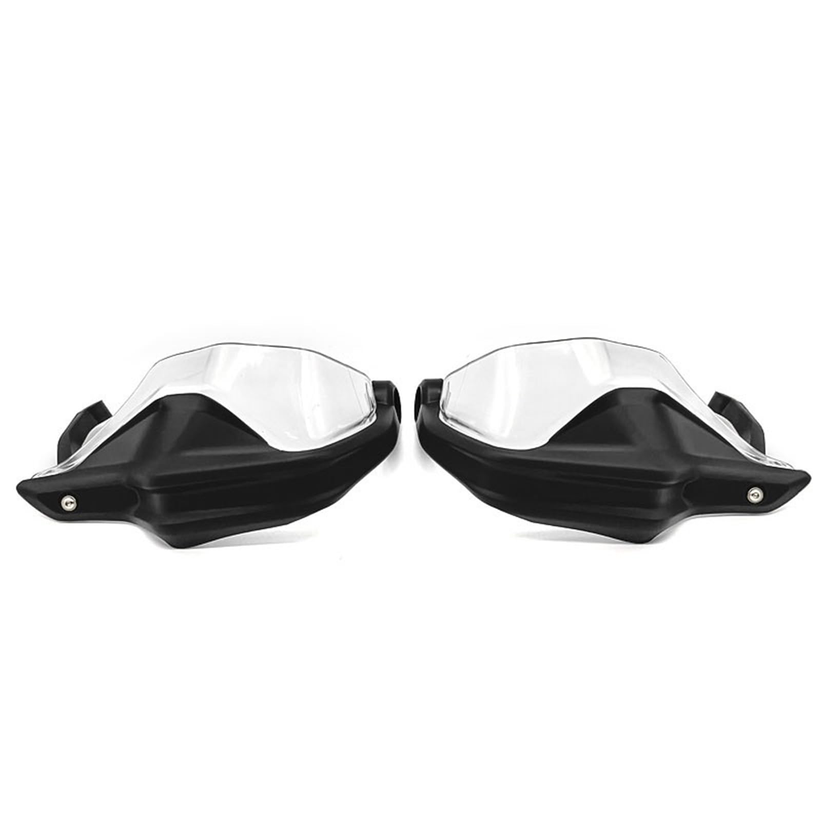 Handschutz Motorrad Für R1250GS LC ADV R 1250GS R 1250 GS 2018-2023 Motorrad Zubehör Handprotektoren Schild Hand Schutzfolie Windschutzscheibe(Black Clear Set) von CEIKOPQS