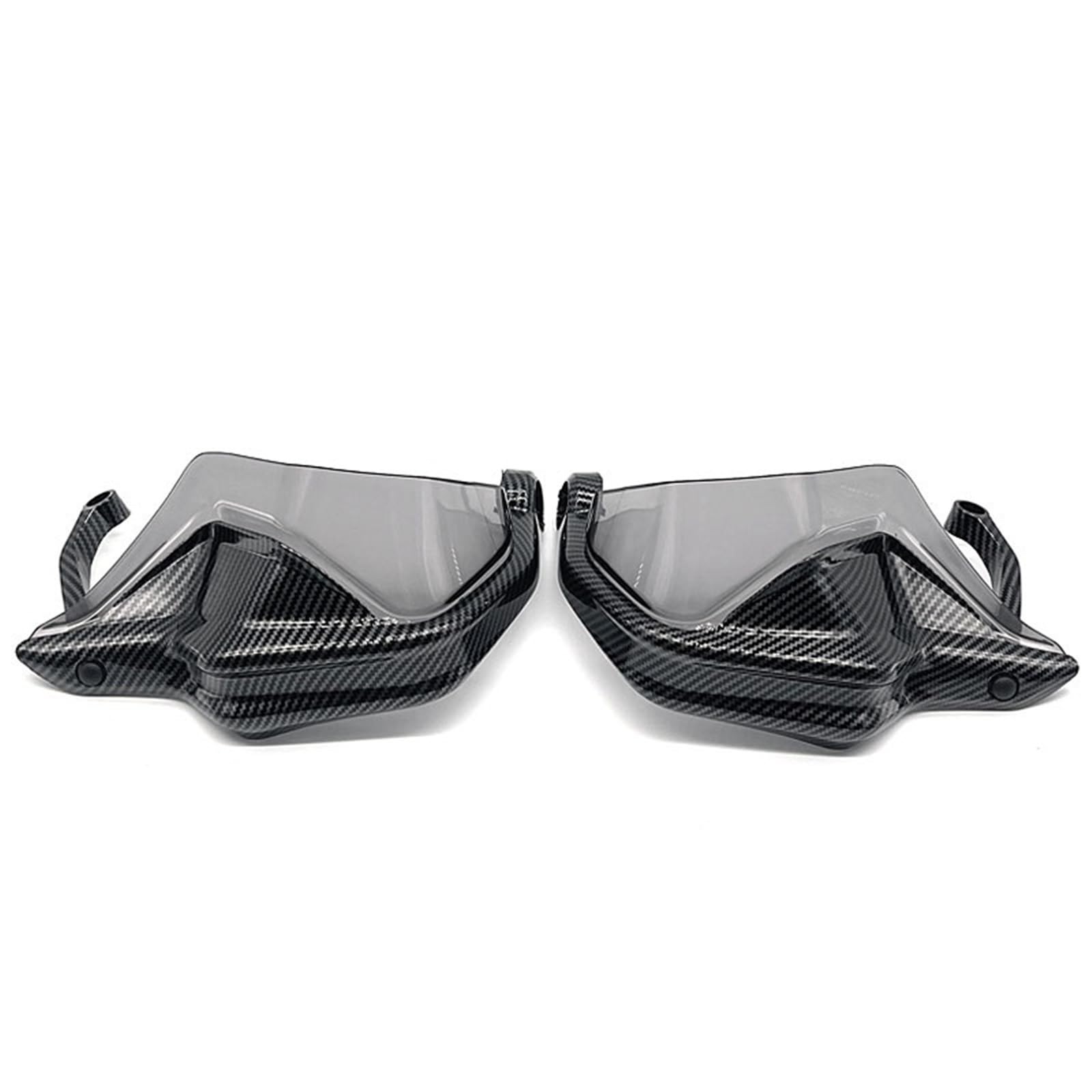 Handschutz Motorrad Für R1250GS LC ADV R 1250GS R 1250 GS 2018-2023 Motorrad Zubehör Handprotektoren Schild Hand Schutzfolie Windschutzscheibe(Carbon Grey Set) von CEIKOPQS