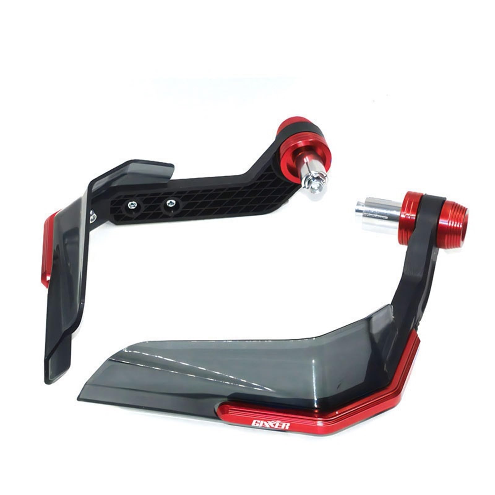 Motorrad Handschutz Für Suzuki GIXXER SF250 SF 250 GIXXER150 155SF Motorrad Handschutz Schild Hand Schutzfolie Windschutzscheibe Zubehör(Red) von CEIKOPQS