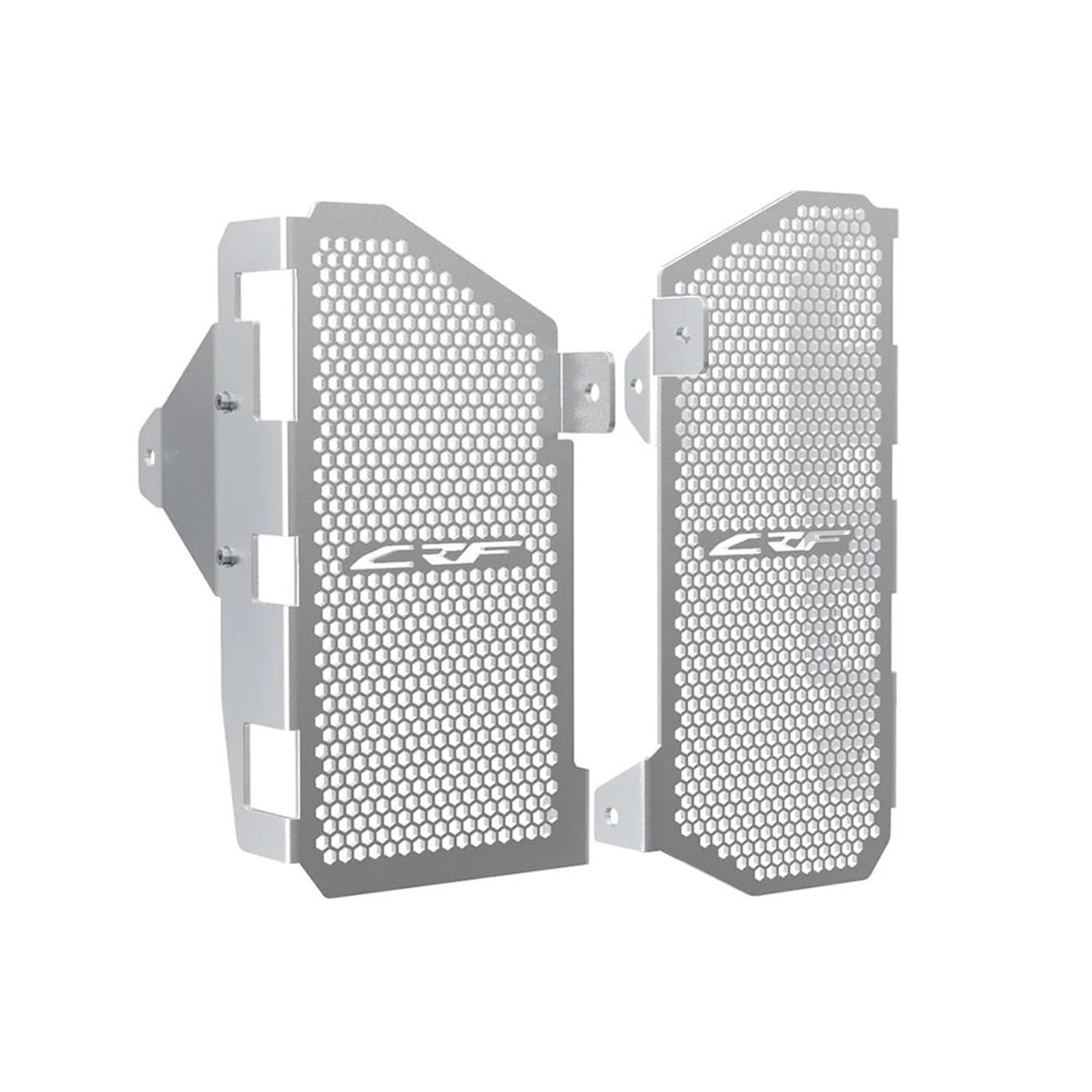 Kühler Schutz Für CRF450L CRF450X CRF 450L 450 XL Kühler Schutz Grille Abdeckung Wasser Tank Net 2019-2022 2021 2020 2024 2023 Motorräder(Silver) von CEIKOPQS