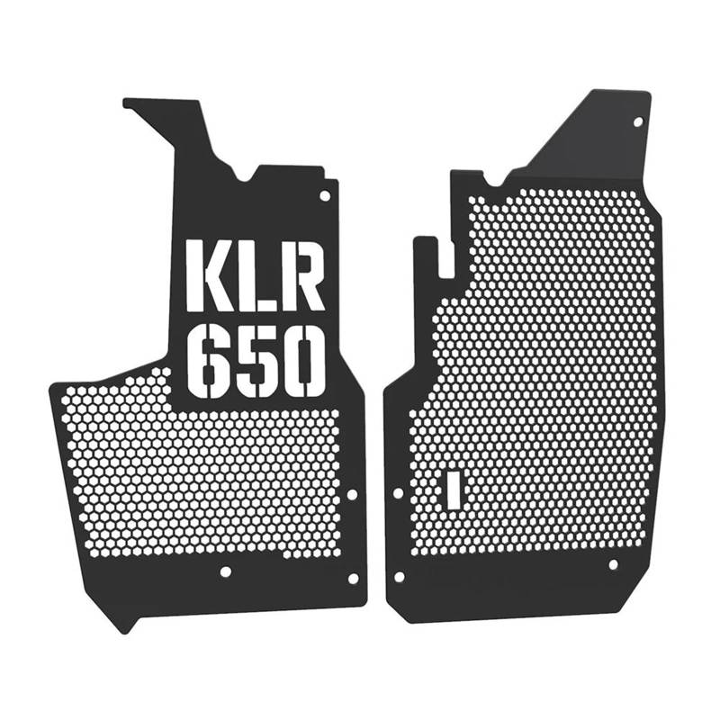 Kühler Schutz Für KLR650 Reisenden 2023 2024 Kühlergrill Abdeckung Kühler Schutz Motorrad Grille Schutz Abdeckung Wasser Tank Net(1 Set) von CEIKOPQS