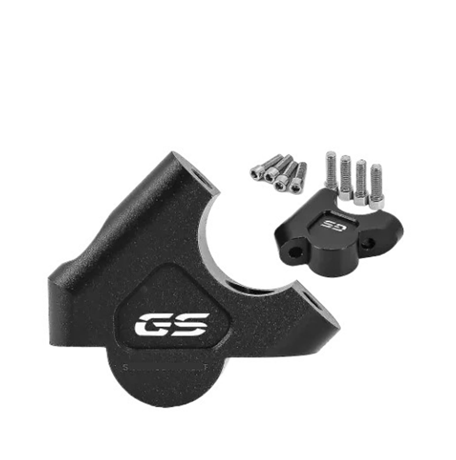 Lenkererhöhung Motorrad Für R 1200 GS LC R1200GS Abenteuer ADV R1250GS S1000XR Motorrad Lenker Riser 32MM Drag Griff Bar Clamp verlängern Adapter(Black) von CEIKOPQS