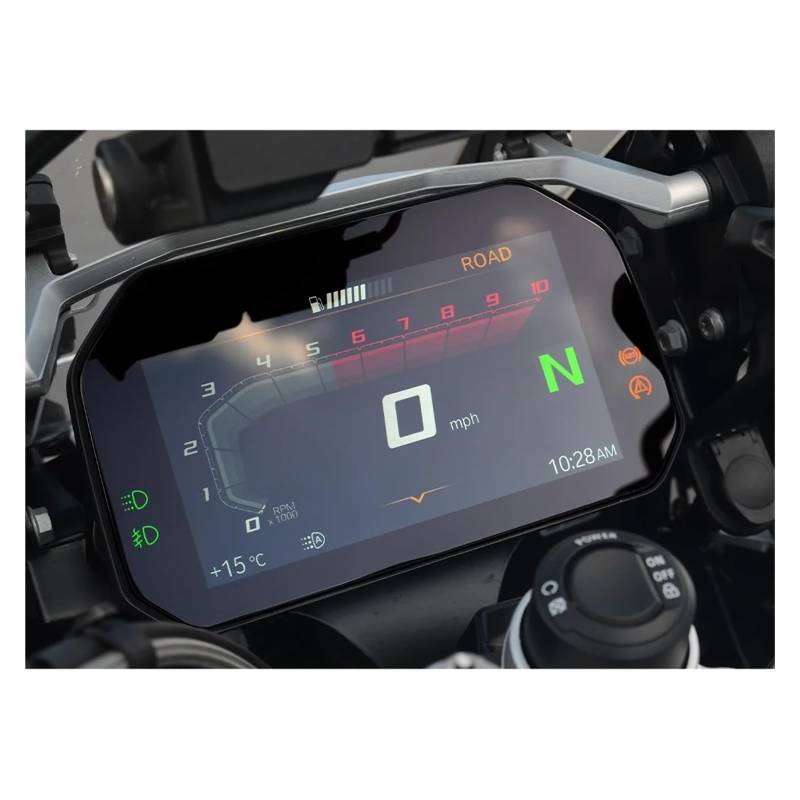 Motorrad Cluster Kratzschutzfolie Für F800GS 2024 Zubehör Motorrad Konnektivität Dashboard Screen Protector Instrument Film F 800 GS F800GS Teile(1 Set) von CEIKOPQS