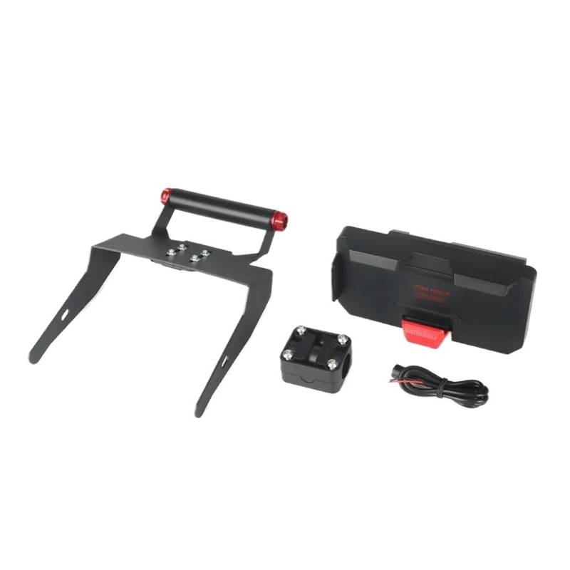 Motorrad GPS Navigationshalterung Für ADV350 Adv350 ADV 350 2021 2022 2023 Motorrad Zubehör Navigation Halterung Vorne Bar Motorrad Telefon Halter GPS Halterung(Set) von CEIKOPQS