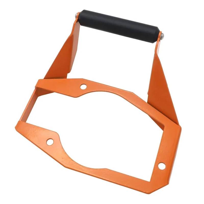 Motorrad GPS Navigationshalterung Für Abenteuer Für ADV 1050 1090 1190 Motorrad Instrument GPS Montage Adapter Halter Navigation Halterung Motorrad Front Bar Halter(22mm Orange) von CEIKOPQS