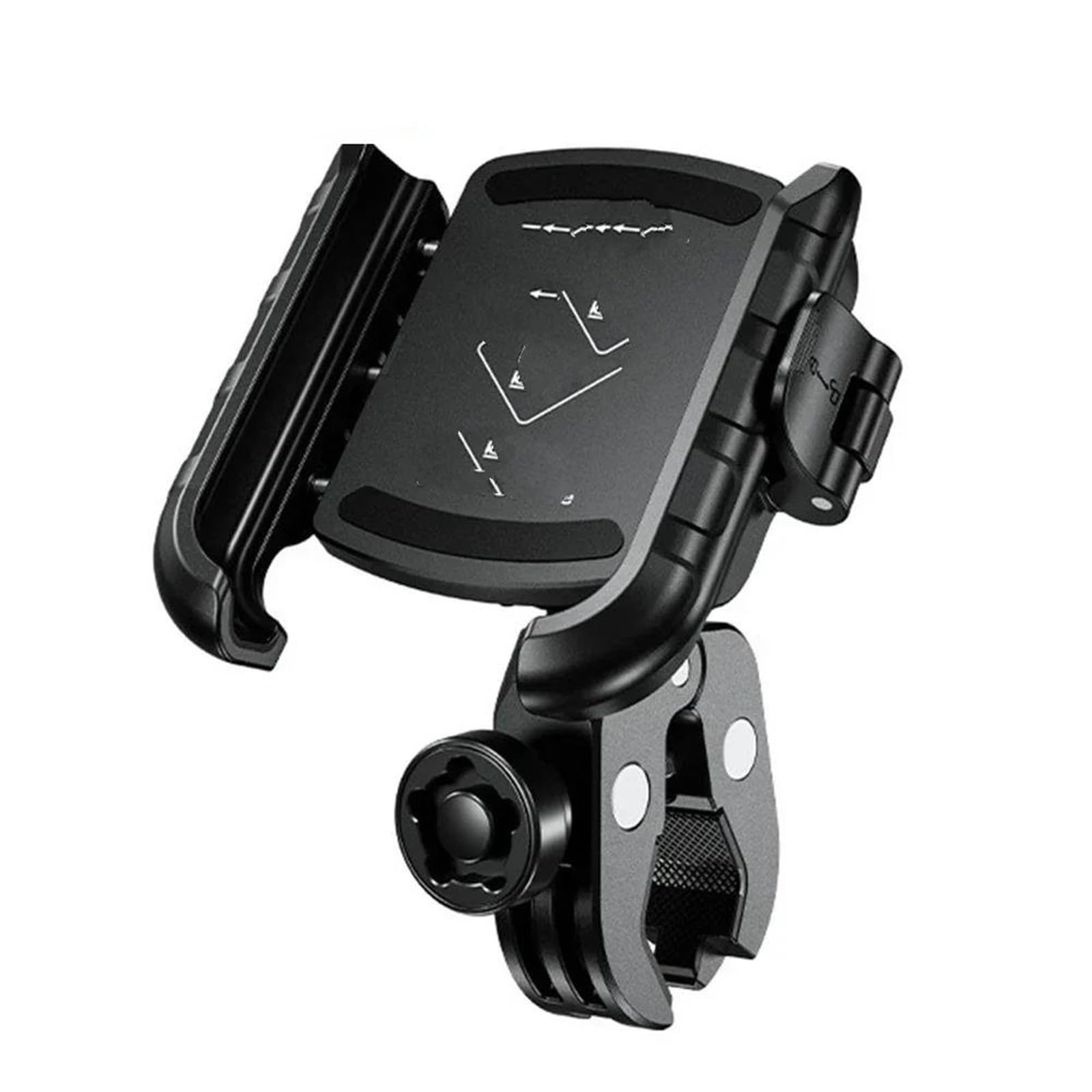 Motorrad GPS Navigationshalterung Motorrad Telefon Halter Fahrrad Lenker Klemme Fahrrad Roller Telefon Clip für Motorrad Front Bar Telefon GPS Halter(Color1) von CEIKOPQS