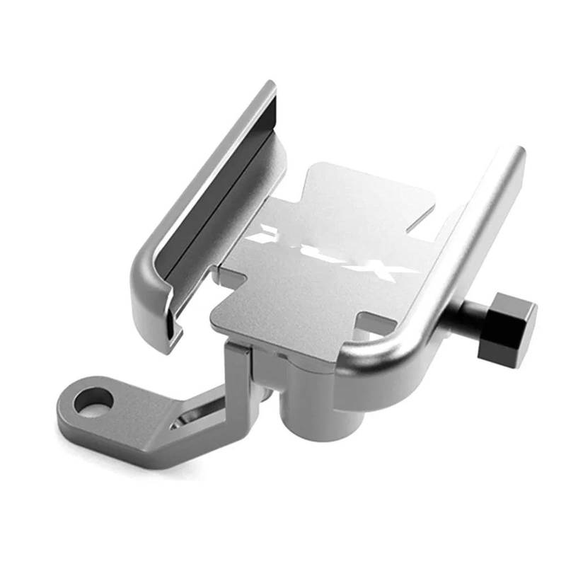 Motorrad GPS Navigationshalterung Motorrad Zubehör Lenker GPS Stand Halterung Motorrad Handy Halter Für PCX150 PCX125 PCX 125 PCX 150 2016-2020(Silver-2) von CEIKOPQS