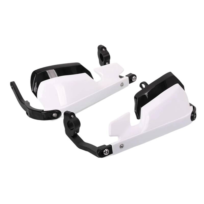 Motorrad Handschutz FÜR NC750X NC700X Aluminium Legierung Motorrad Hand Schutz Protector Schild Winddicht Lenker Handprotektoren Schutz(White) von CEIKOPQS