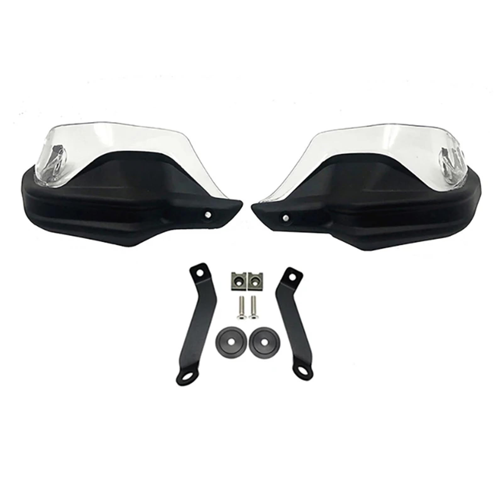 Motorrad Handschutz Für CB 500X NC750X NC750 X 2013-2023 Motorrad CB500X Handschutz Handschutz Windschutz Handschützer Abdeckung Carbon(Black Clear Set) von CEIKOPQS