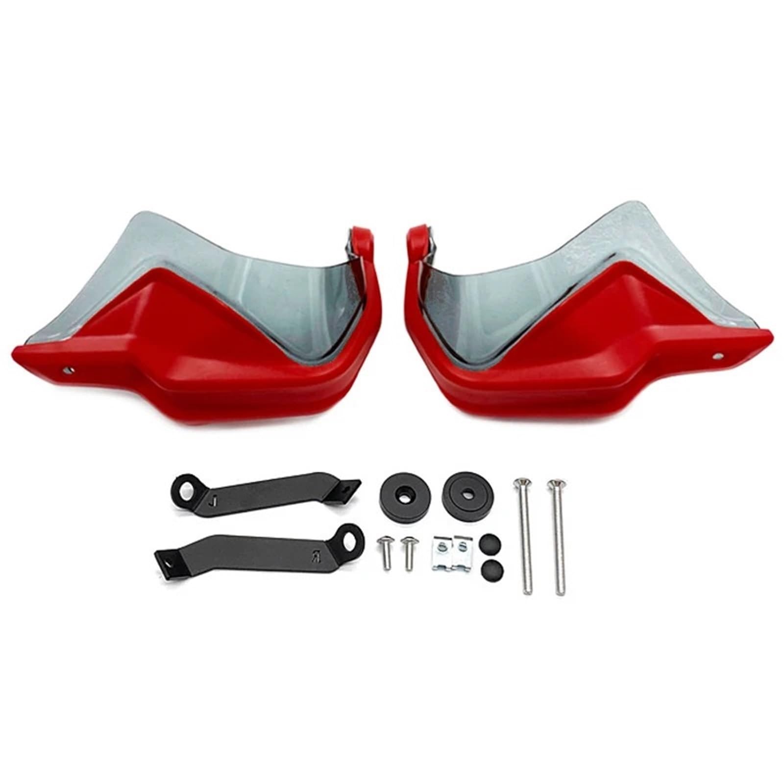 Motorrad Handschutz Für NC750X DCT NC750S NC700X NC 750X2013-21 2022 Motorrad Handprotektoren Schild Wachen Windschutzscheibe Hand Wind Schutz(Red Smoke Set) von CEIKOPQS