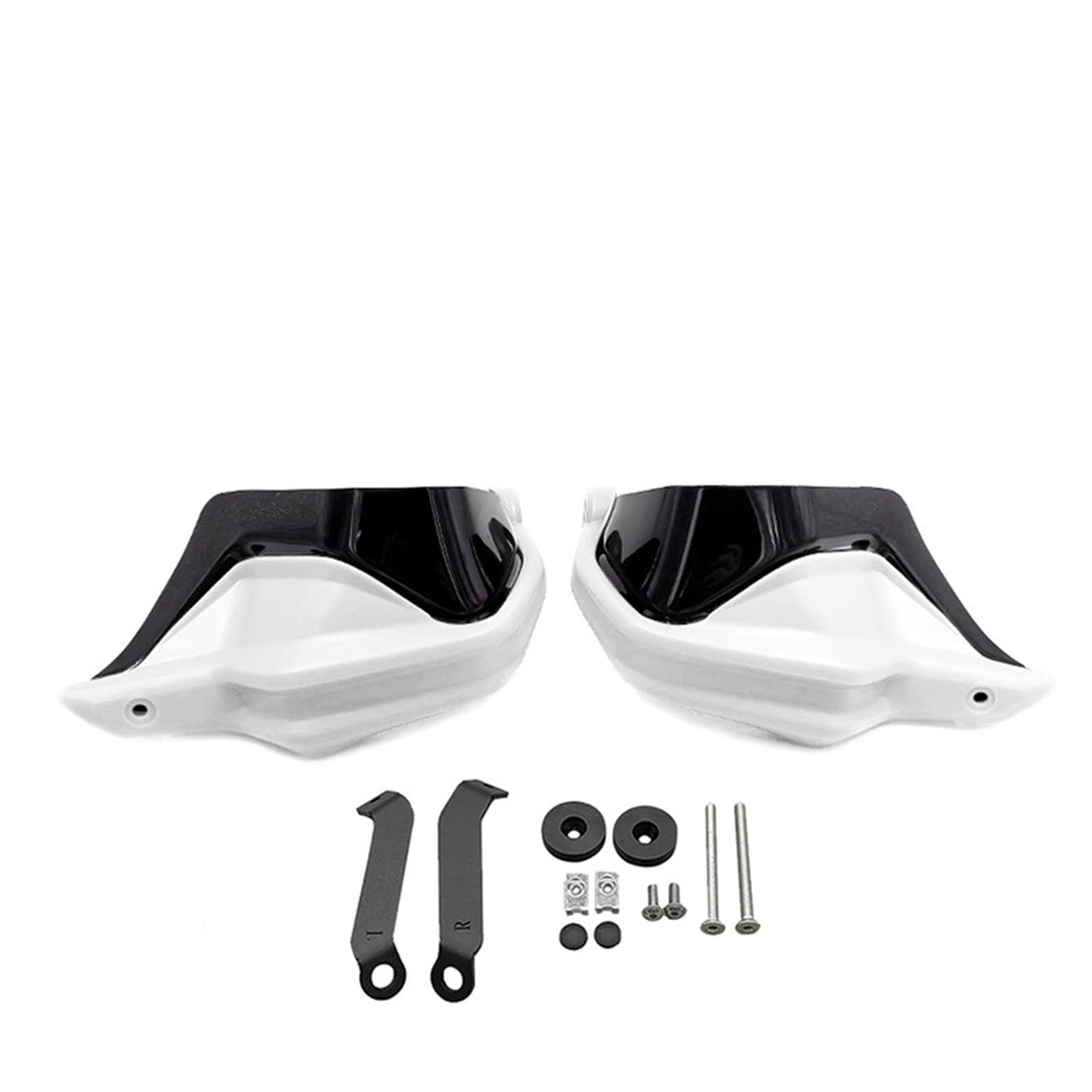 Motorrad Handschutz Für NC750X DCT NC750S NC700X NC 750X2013-21 2022 Motorrad Handprotektoren Schild Wachen Windschutzscheibe Hand Wind Schutz(White Black Set) von CEIKOPQS