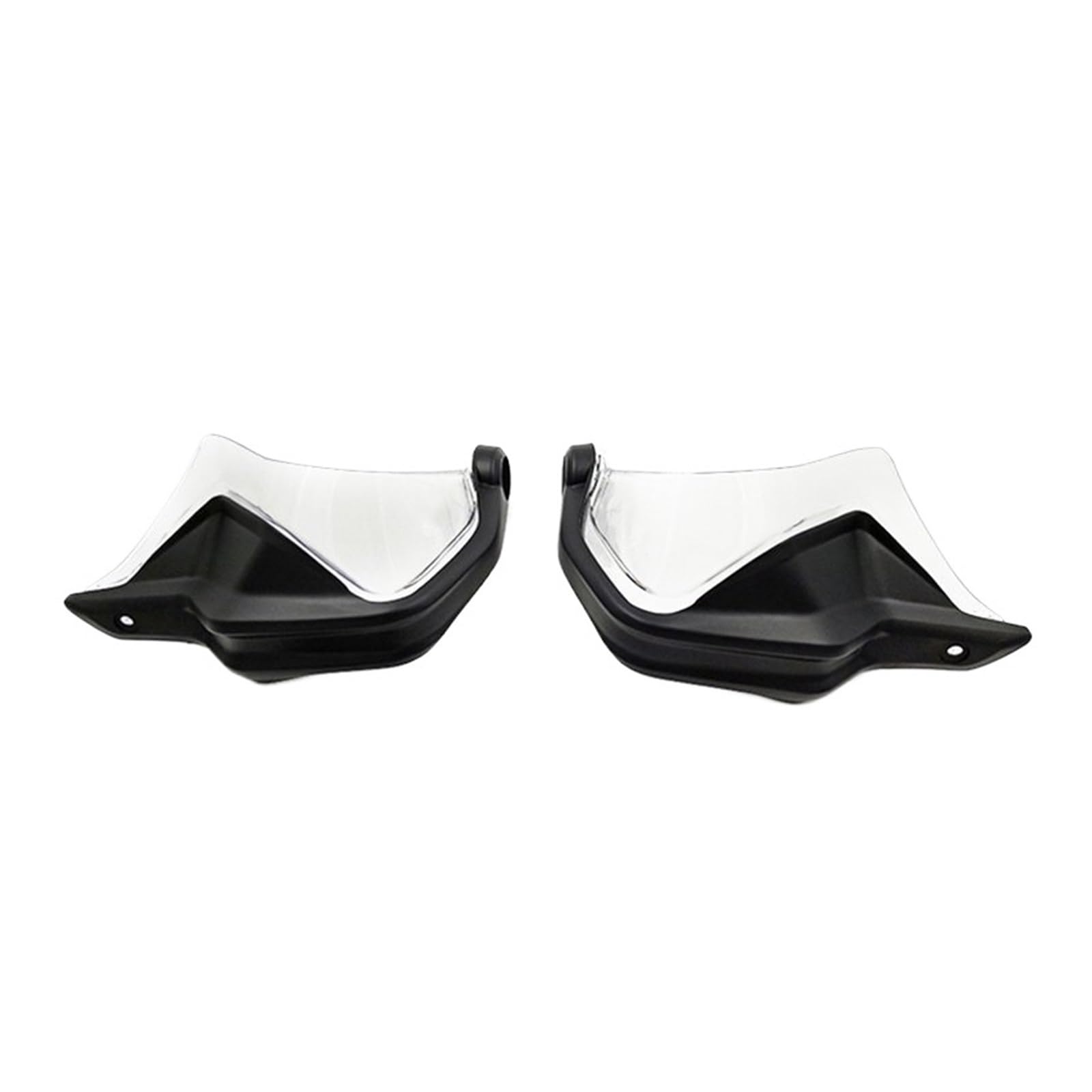 Motorrad Handschutz Für NT1100 Für NT 1100 2021 2022 2023 Motorrad Hand Guards Bremse Kupplung Hebel Schutz Handschutz Schild Windschutzscheibe(Black Clear Set) von CEIKOPQS