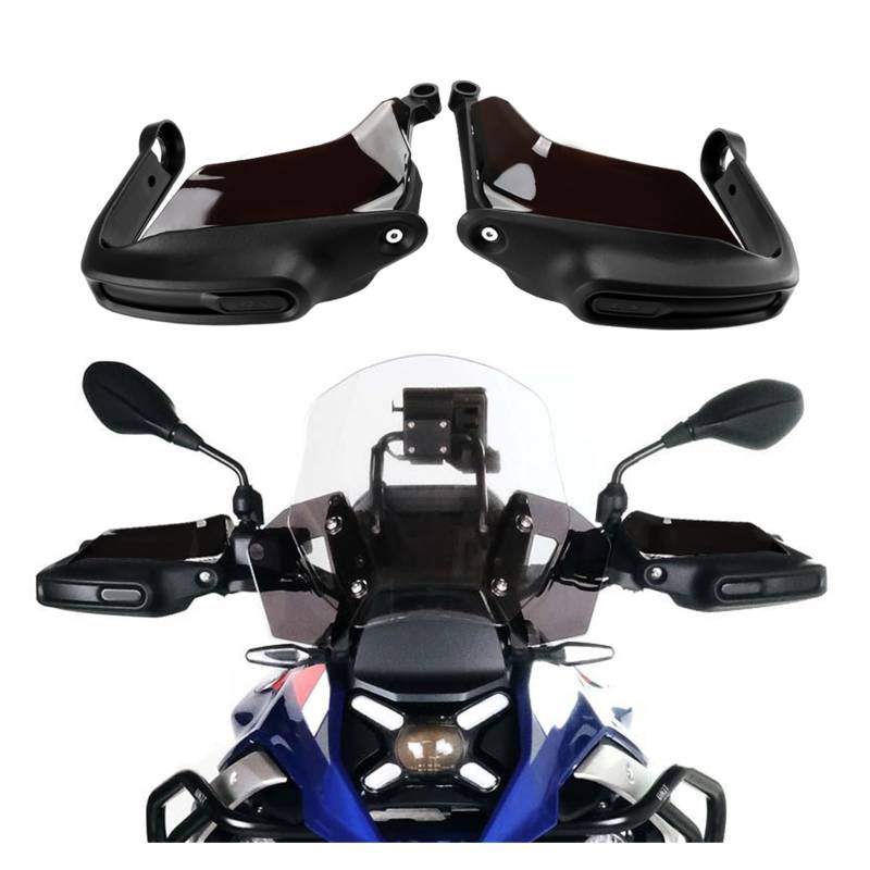 Motorrad Handschutz Für R1300GS R 1300 Für GS 2023 2024 2025 Motorrad Handschutz Hand Schild Schutz Windschutzscheibe Riser Verlängerung Abdeckung(Black) von CEIKOPQS