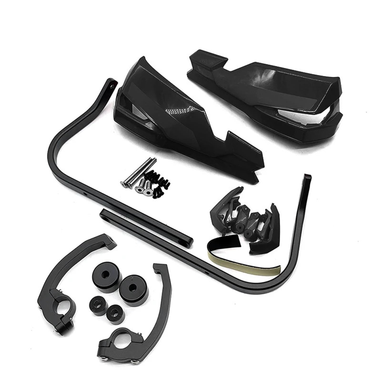 Motorrad Handschutz Für XL750 Transalp XL 750 2023-2024 Motorrad Handschutz Lenker Windschutzscheibe Handschutz Bremse Kupplungshebel Schutz(Black) von CEIKOPQS