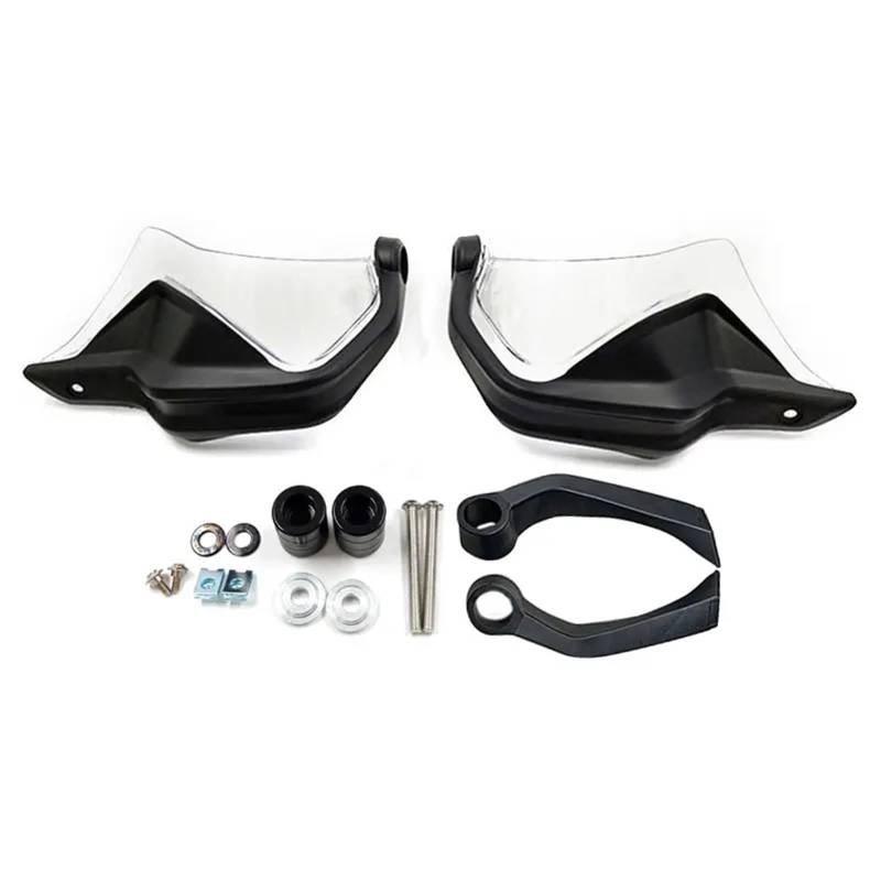 Motorrad Handschutz Motorrad Handschutz Verlängerung Hand Guards Bremse Kupplung Hebel Schutz Schild Windschutzscheibe Für C400X C400 X 2019 2020(Full Set Black - B) von CEIKOPQS