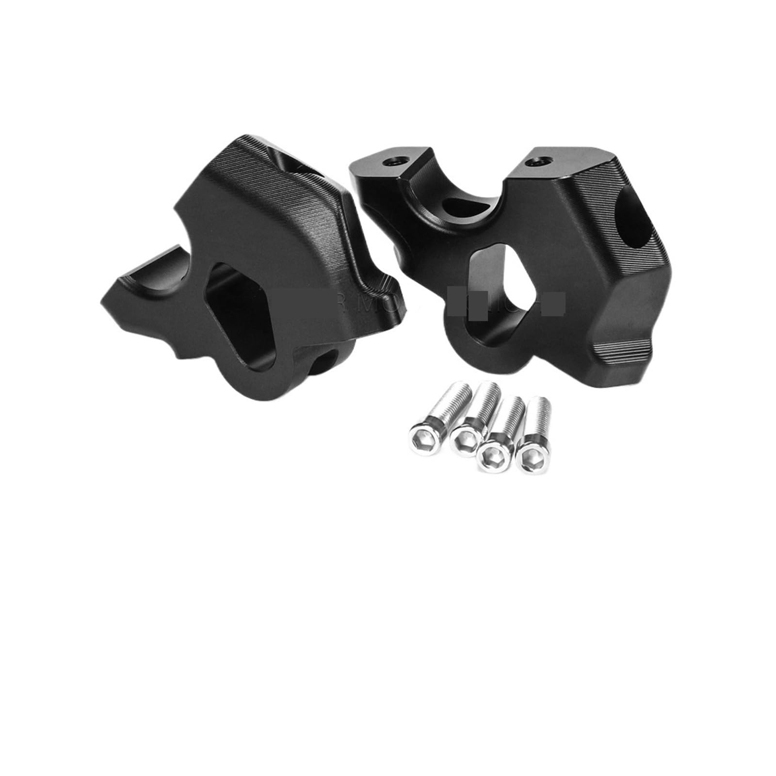 Motorrad-Lenkererhöhung für BMW R1300GS R 1300 GS 2024 - Motorrad-Lenkererhöhung Drag Handle Bar Clamp Extend Adapter Heben Lenkerklemme Lenkererhöhung (Schwarz) von CEIKOPQS