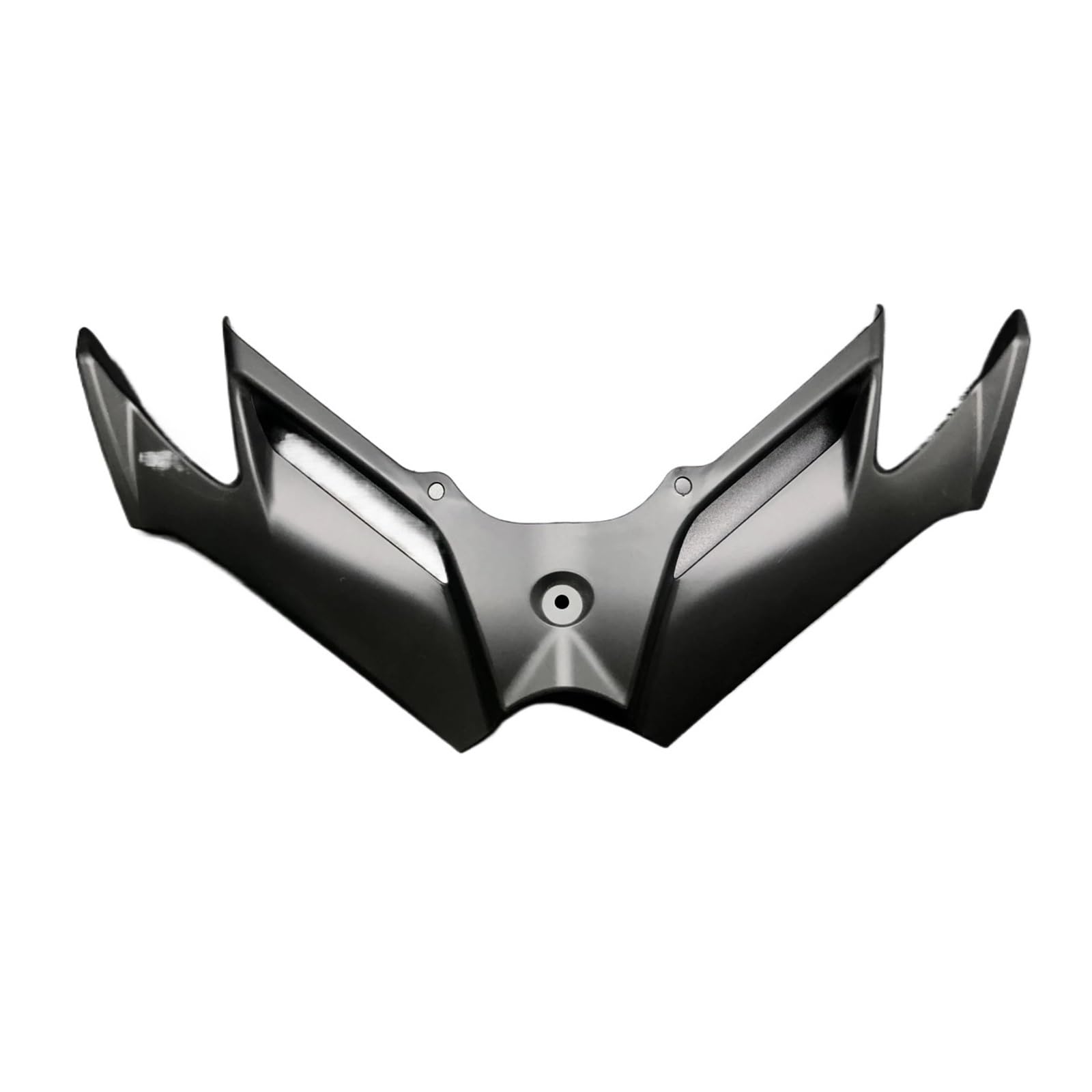 Motorrad Spoiler Für 450SR Motorrad Frontverkleidung Aerodynamisches Winglet ABS Untere Abdeckung Schutzschutz Fester Windflügel(Black-A) von CEIKOPQS