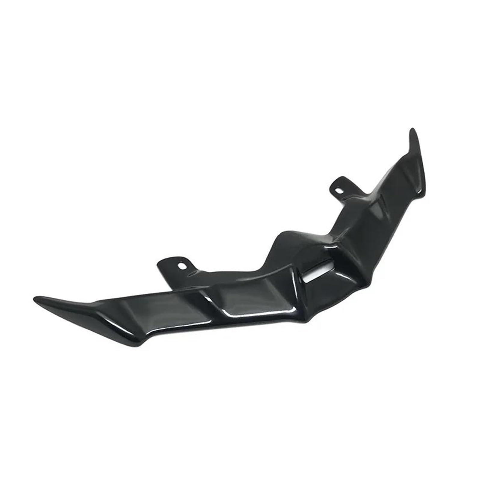 Motorrad Spoiler Für ADV 150 160 ADV150 ADV160 2019-2024 Motorrad Front Verkleidung Winglet Flügel Abdeckung Trim Shark Fin Schnabel Moto Accessori(Gloss Black) von CEIKOPQS