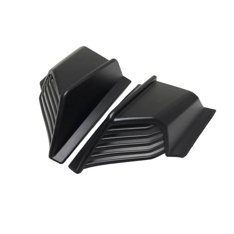 Motorrad Spoiler Für ADV 150 2019-2023 1 Paar Winglet Motorrad Vorderseite Spoiler Motocross Flügel Schutz Flügel Abdeckung(Black) von CEIKOPQS