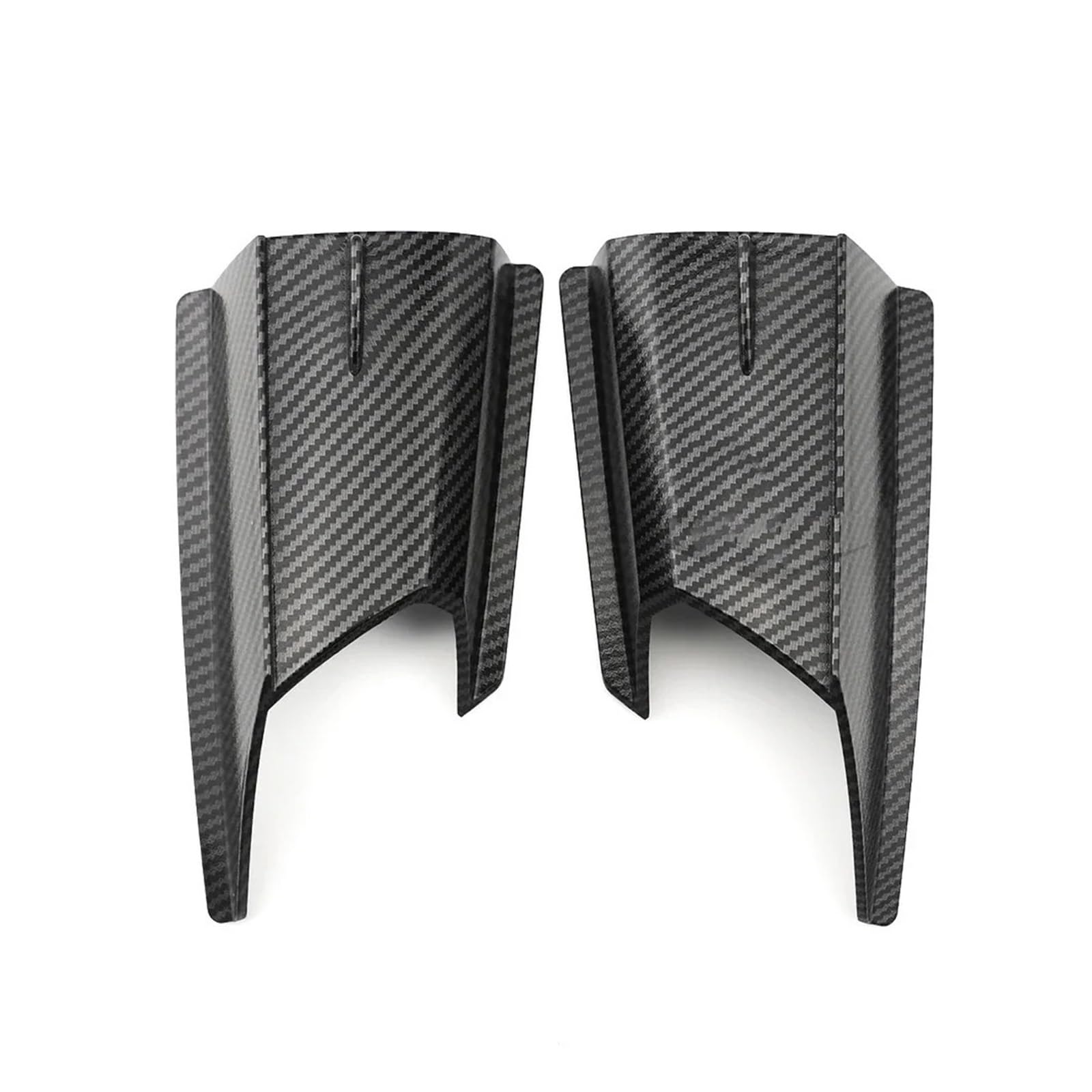 Motorrad Spoiler Für ADV150 2019-2021 PCX160 PCX125 2013-2021 1 Paar ABS Motorrad Seite Winglet Wind Fin Spoiler Vorne Verkleidung Abdeckung(Carbon) von CEIKOPQS