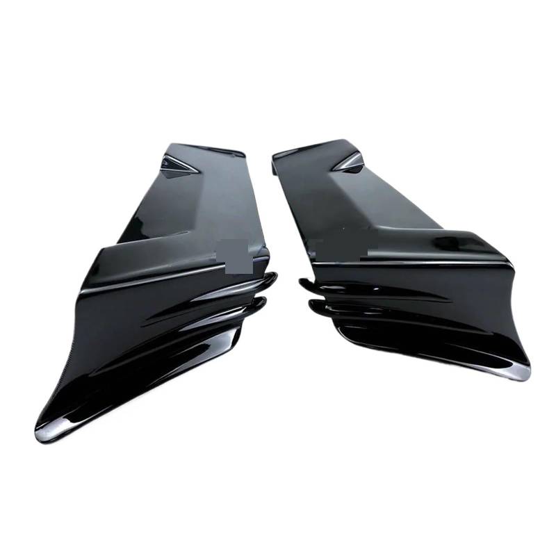 Motorrad Spoiler Für Aprilia RS660 Tuono 660 2021 2022 2023 Motorrad Seite Winglet Spoiler Wind Flow Befestigung Flügel Front Verkleidung(Bright Black) von CEIKOPQS