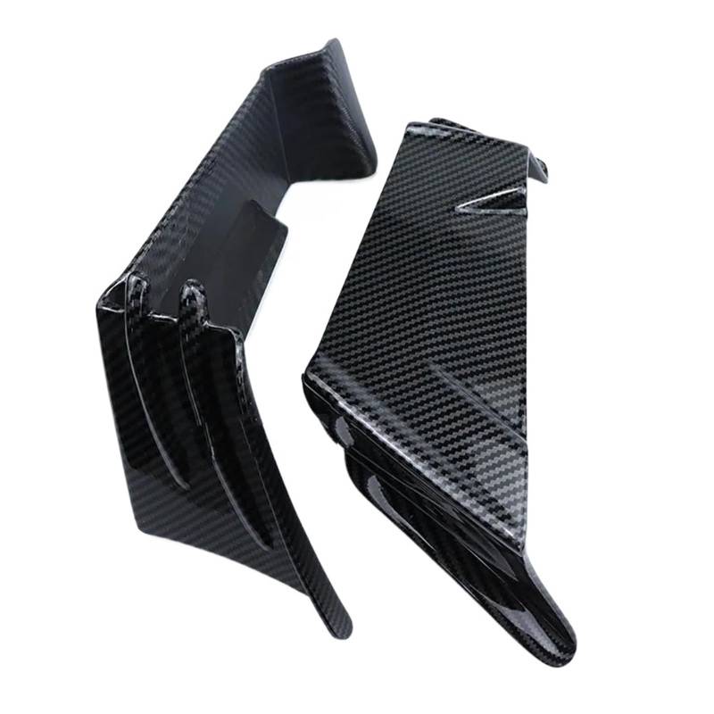 Motorrad Spoiler Für Aprilia RS660 Tuono 660 2021 2022 2023 Motorrad Seite Winglet Spoiler Wind Fluss Befestigung Flügel Front Verkleidung(Carbon Fibre) von CEIKOPQS