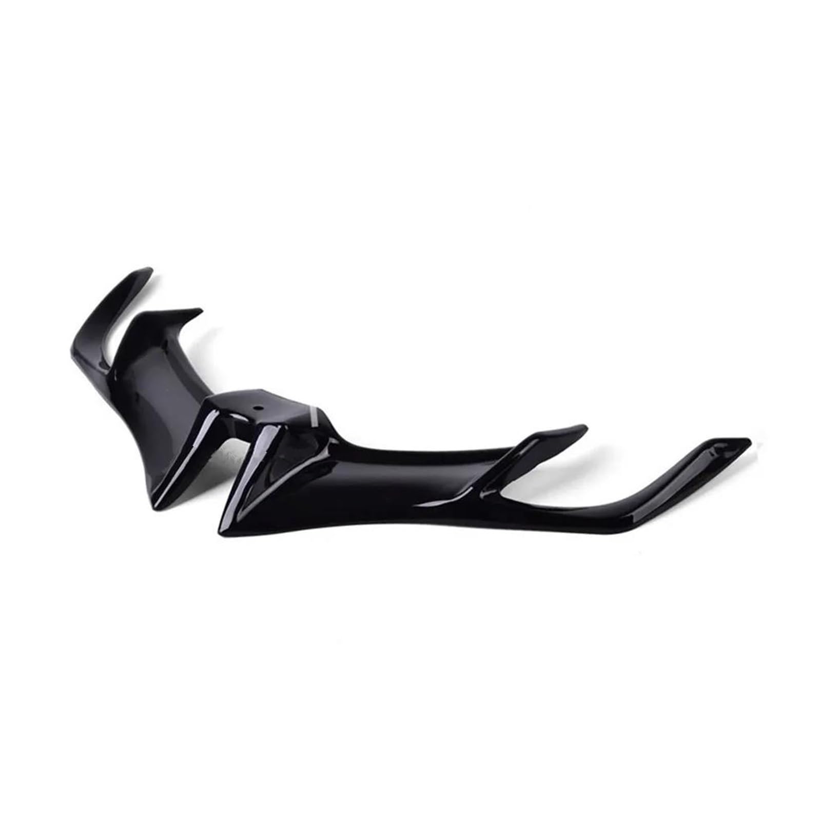 Motorrad Spoiler Für Bajaj Pulsar RS 200 Front Verkleidung Winglets Aerodynamische Schutz Schutz Abdeckung Motorrad Zubehör Teile(Black) von CEIKOPQS