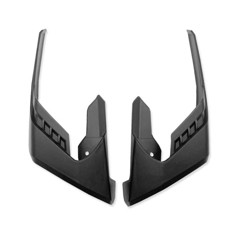 Motorrad Spoiler Für CB650 R 2018-2023 Winglets Motorrad Fin Trim Abdeckung Flügel Protector Wind Verkleidung Kits Zubehör(Matte Black) von CEIKOPQS