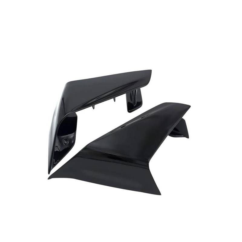 Motorrad Spoiler Für CBR1000RR 2012-2016 Motorrad Verkleidung Teile Fixed Wing Wind Aerodynamische Winglet Windschutzscheibe Spoiler(Gloss Black) von CEIKOPQS