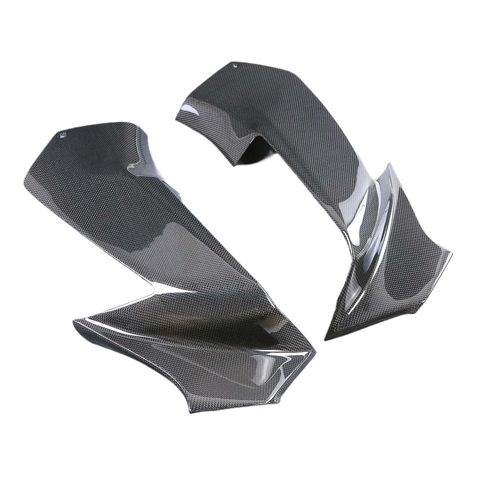 Motorrad Spoiler Für CBR1000RR-R 2021 2022 Motorrad Zubehör Spoiler Seite Panels Teile Verkleidungen Kits Motorrad Spoiler(Plain Weave Glossy) von CEIKOPQS