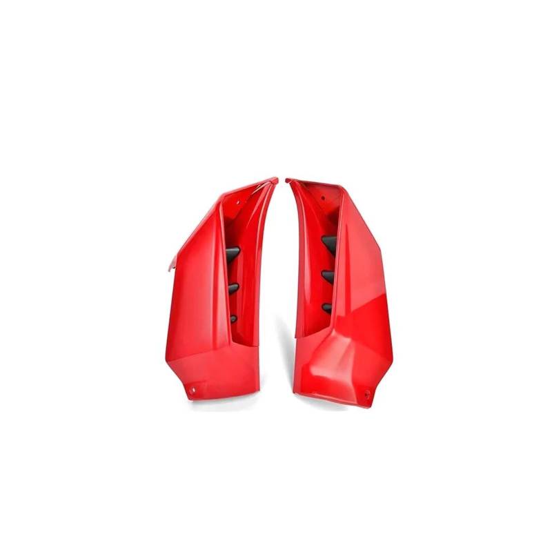 Motorrad Spoiler Für CBR650R 2019 2020 2021 2022 2023 2024 Front Verkleidung Winglets Aerodynamische Flügel Shell Cover Schutz Guards Kit(Red) von CEIKOPQS