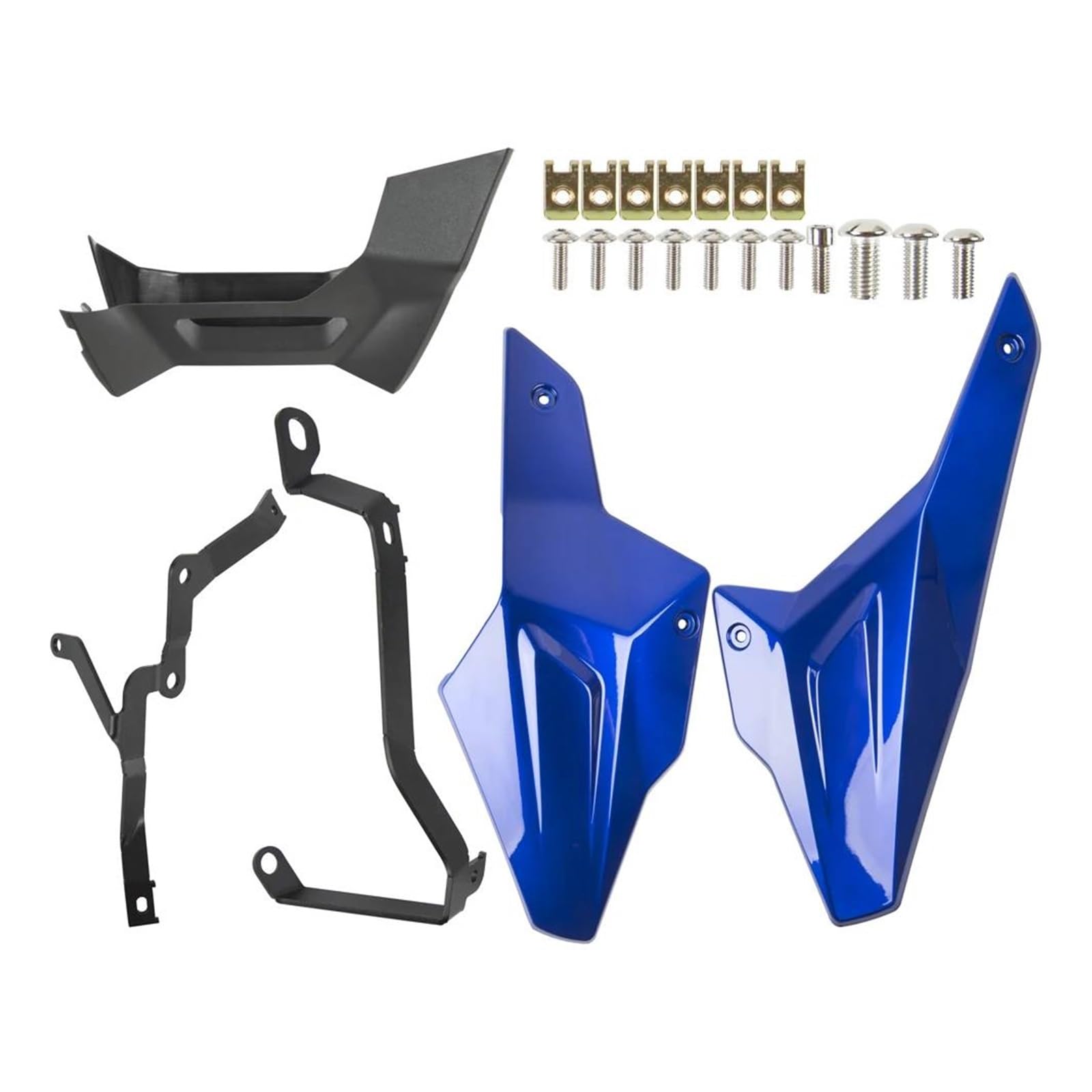 Motorrad Spoiler Für F 900R 900XR 2020-2024 Bauch Pan Bellypan Unteren Motor Chassis Spoiler Seite Verkleidung Motorrad Zubehör(Blue) von CEIKOPQS