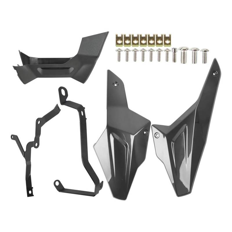 Motorrad Spoiler Für F 900R 900XR 2020-2024 Bauch Pan Bellypan Unteren Motor Chassis Spoiler Seite Verkleidung Motorrad Zubehör(Gray) von CEIKOPQS