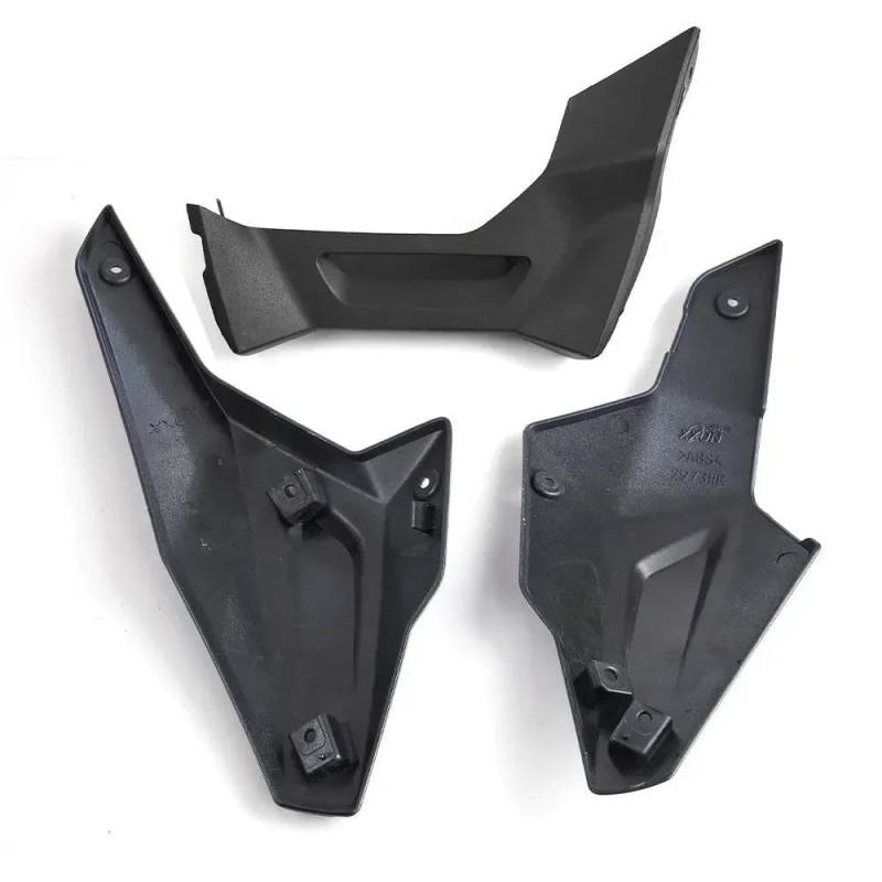 Motorrad Spoiler Für F900R F900XR 2020 2024 Motor Chassis Shroud Verkleidung Unteren Auspuff Schild Schutz Schutz Abdeckung Motorrad Zubehör(Black) von CEIKOPQS