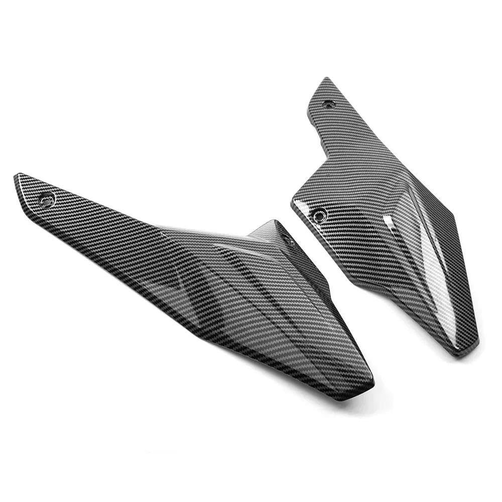 Motorrad Spoiler Für F900R F900XR 2020 2024 Motor Chassis Shroud Verkleidung Unteren Auspuff Schild Schutz Schutz Abdeckung Motorrad Zubehör(Carbon Black) von CEIKOPQS