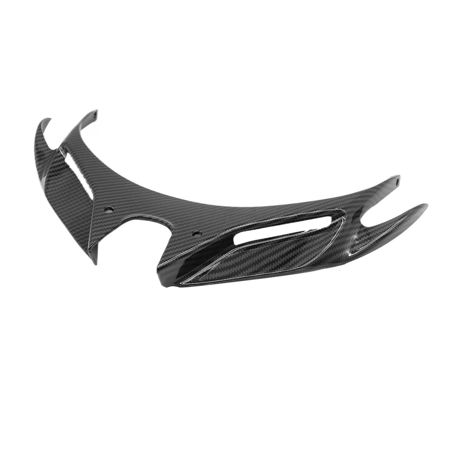 Motorrad Spoiler Für Kawasaki Ninja250 NINJA400 2018-2023 Motorrad Front Flügel Verkleidung Winglets Mund Shell Abdeckung Schutz Wachen(Carbon Fiber) von CEIKOPQS