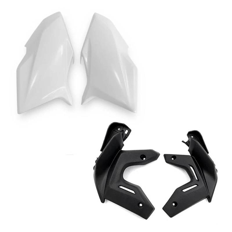 Motorrad Spoiler Für Kawasaki Z 650 2020 2021 2022 2023 Z-650 Motorrad Front Tank Panel Trim Verkleidung Teile Kühler Seite Shell Abdeckung(Unpainted-1 Set) von CEIKOPQS