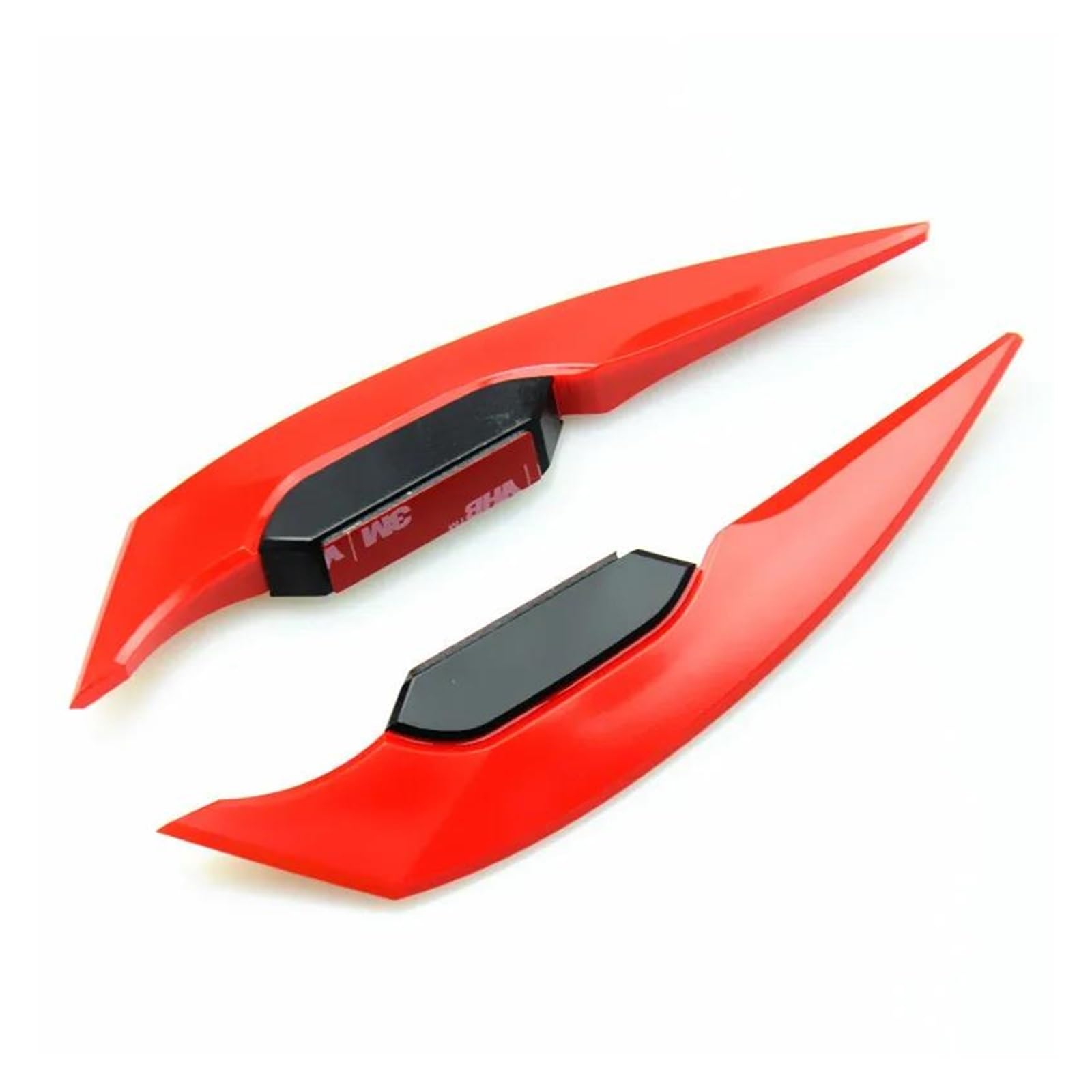 Motorrad Spoiler Für Kawasaki Z750 Rs660 Für Ducati Multistrada 1200 Motorrad Winglets Verkleidung Seite Spoiler Wind Flügel Aufkleber(Red) von CEIKOPQS