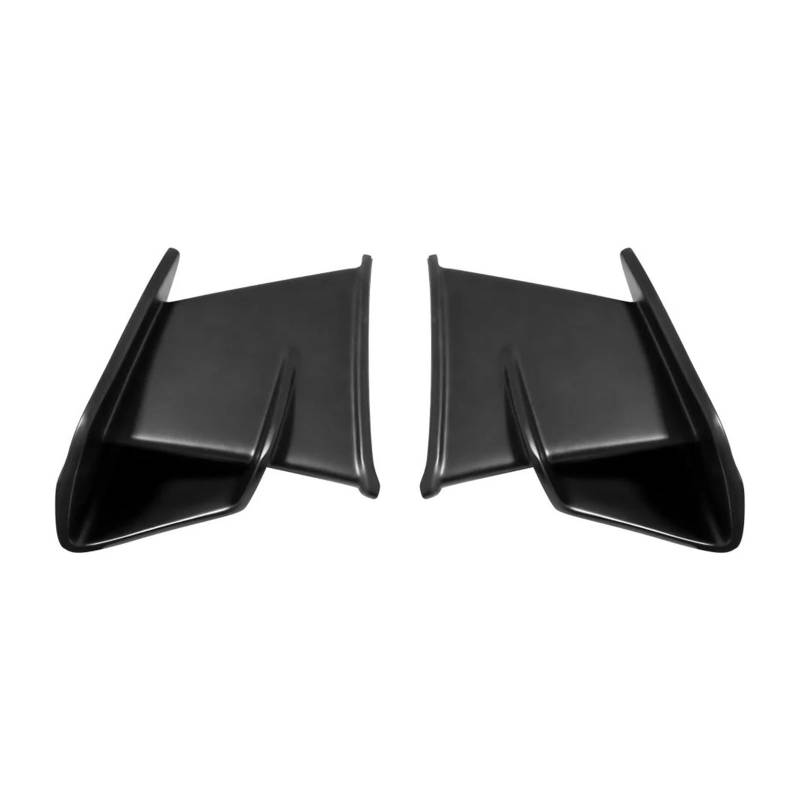 Motorrad Spoiler Für Kawasaki ZX-6R ZX-636 2024 Verkleidung Fixed Wing Motorrad Zubehör Modifizierte Aerodynamische Winglet Gugel 4 Stücke(Matte Black Up) von CEIKOPQS