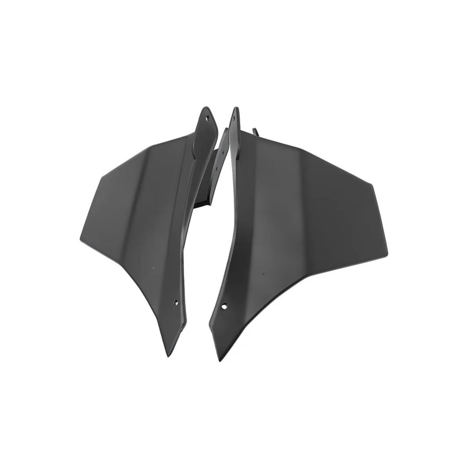 Motorrad Spoiler Für S1000R M1000R 2019 2020 2021 2022 Motorrad Verkleidung Winglet Windschutzscheibe Flügel Verkleidung Vorne Aerodynamische Spoiler(Matte Black) von CEIKOPQS