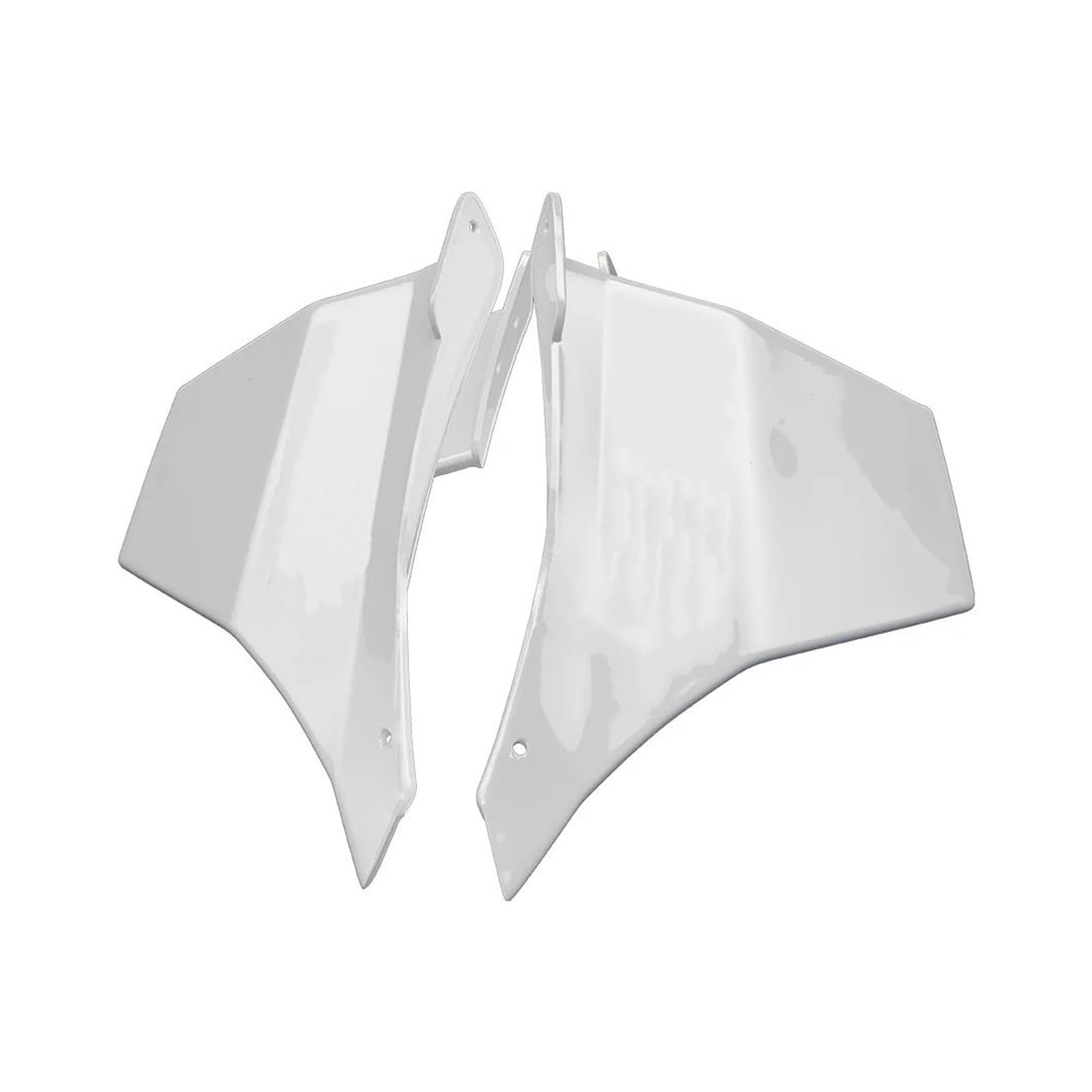 Motorrad Spoiler Für S1000R M1000R 2019 2020 2021 2022 Motorrad Verkleidung Winglet Windschutzscheibe Flügel Verkleidung Vorne Aerodynamische Spoiler(White) von CEIKOPQS