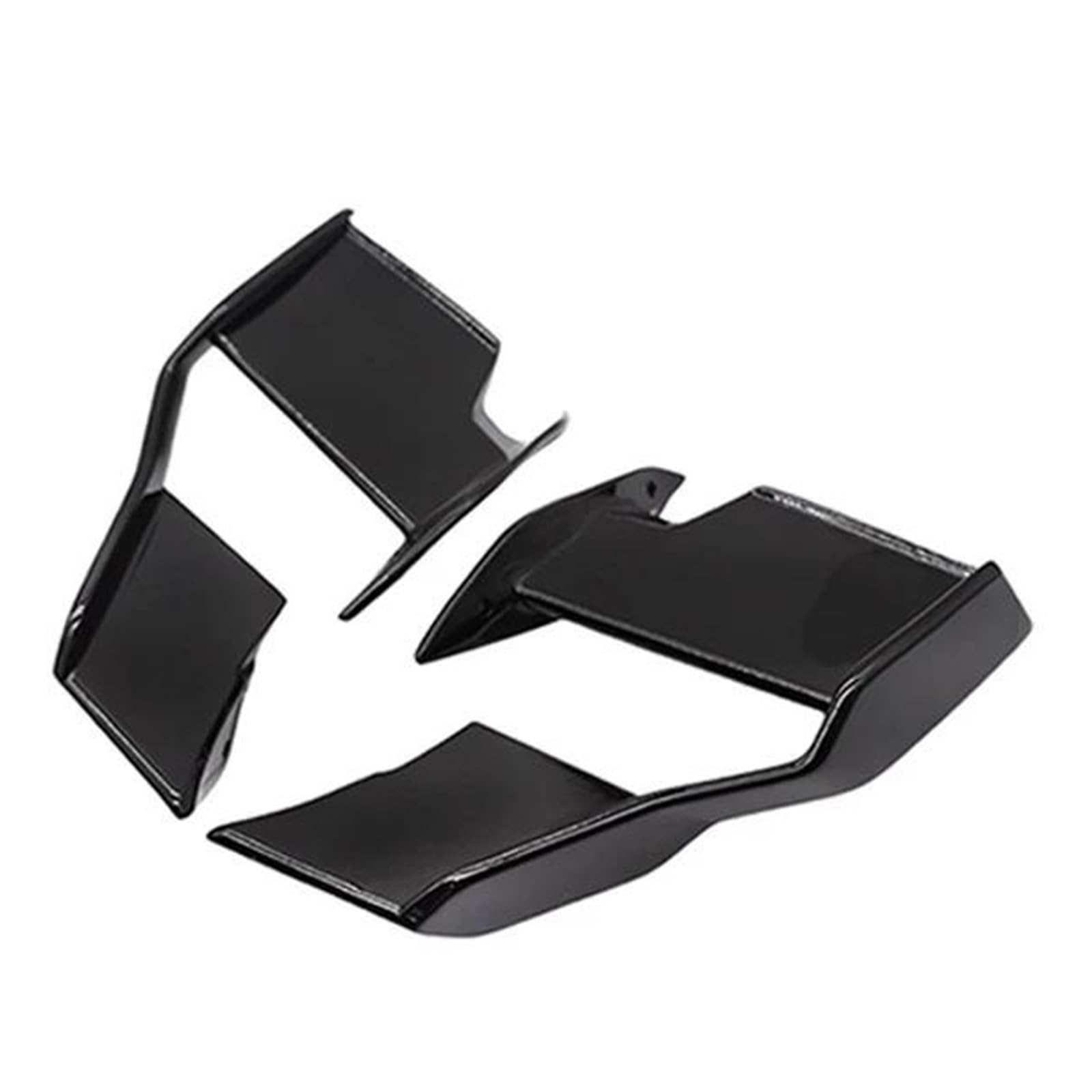 Motorrad Spoiler Für S1000R M1000R 2021-2023 Motorräder Verkleidung Seite Winglet Aerodynamische Flügel Kit Spoiler Zubehör(ABS Carbon) von CEIKOPQS